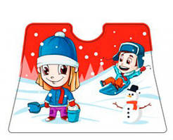 Дитяча лопата для снігу 3398TXK з наклейкою  3398TXK-2