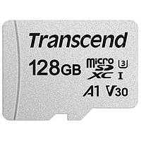 Transcend Карта памяти microSD 128GB C10 UHS-I R100/W40MB/s + SD Strimko - Купи Это