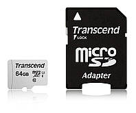 Transcend Карта памяти microSD 64GB C10 UHS-I R100/W20MB/s + SD Strimko - Купи Это