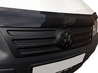 Зимняя накладка на решетку (верхняя) Глянцевая для Volkswagen Caddy 2004-2010 гг