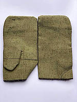 Рукавиці брезентові з подвійним надолонником, рукавиці робочі брезентові могутніші (КАЗАХСТАН)