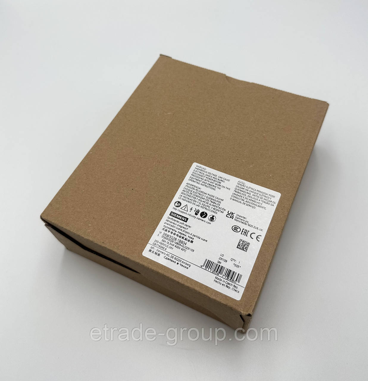 Пристрій плавного пуску  SIRIUS S0 3RW3028-1BB04