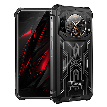 Смартфон FOSSiBOT F101 Pro 8/128Gb Black , IP69K, NFC, MT8788, 24+5+0,3/8 Мп, IPS 5,45", 10600mAh