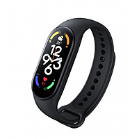 Фитнес часы Mi Smart Band 7, умный браслет-часы смарт бэнд 7, черный фитнес трэкер смарт бэнд