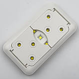 Біла професійна лампа UV/LED Sun 13 Plus на 60 Вт. (на USB) сенсорна для манікюру та педикюру, фото 3