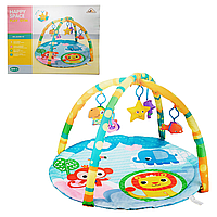 Оврик для немовляти JL630-1DC з дугою і брязкальцями (JL630-1C)