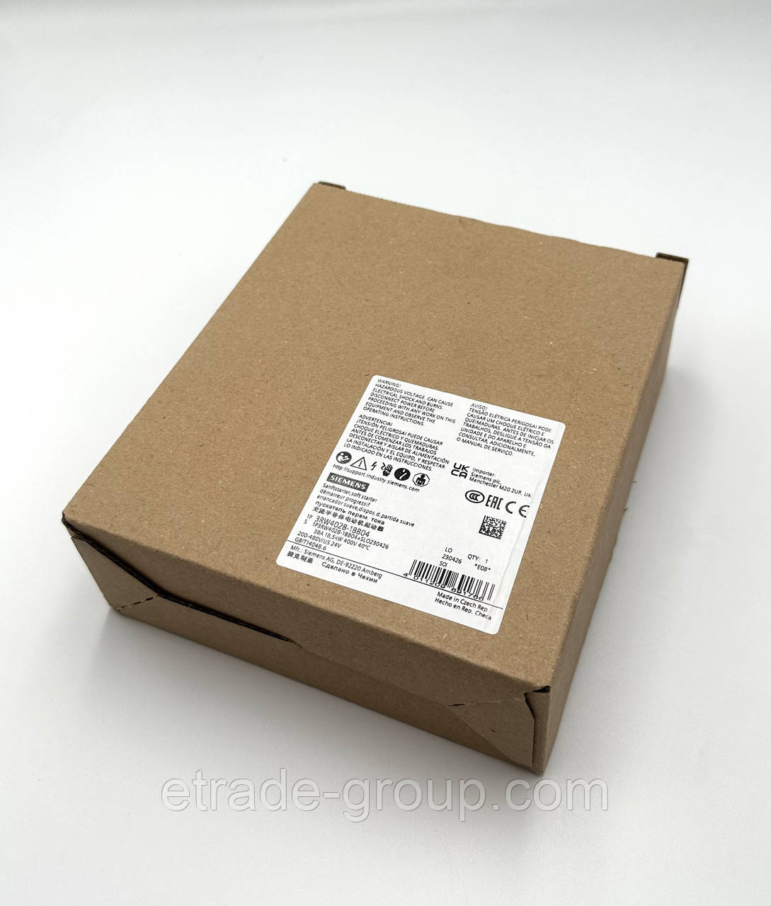 Пускатель Siemens SIRIUS 3RW4073-6BB35, фото 1