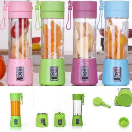 Блендер перезаряжаемый электрический 380 мл Mini USB Smoothie Mixer Maker! Мега цена - фото 7 - id-p2128465401