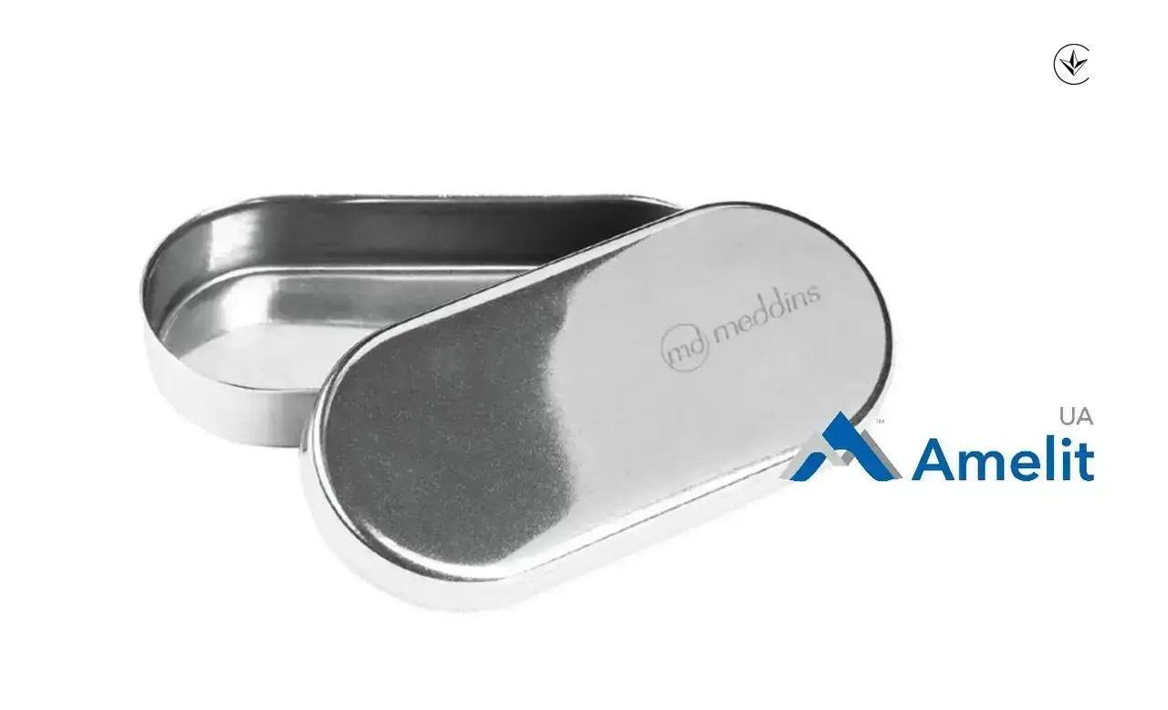 Бокс для стоматологічних борів з кришкою  (SIM-80/b), (Meddins), 1 шт.