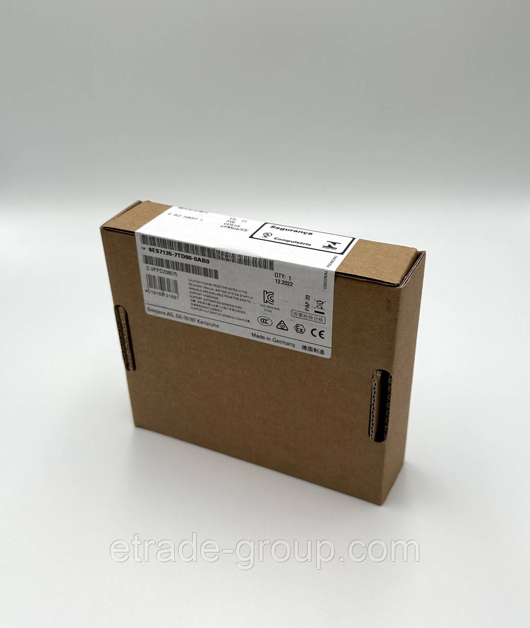 Модуль Siemens 6ES7135-7TD00-0AB0 ET200iSP, фото 1