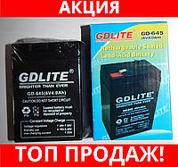 Аккумулятор GDLITE GD-645 (6V 4.0Ah), отличный товар