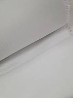 Фланелева тканина зірки білі великі та маленькі на пудровому (шир. 2,4 м),