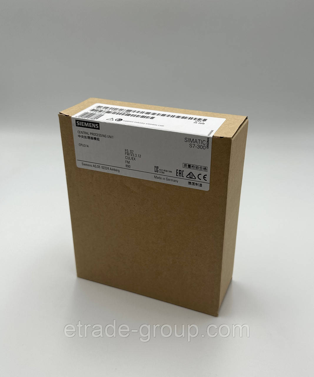 Контролер Siemens 6ES7314-1AG14-0AB0 SIMATIC S7-300, фото 1