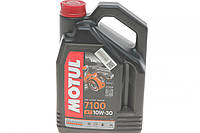 Масло моторное для мотоциклов Motul 10W30 7100 4T 4л. 845441 - производства Франции