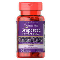 Puritan's Pride Grapeseed Extract 100 mg 50 капс EXP