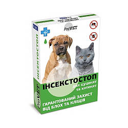ProVet ( Провет) ІнсектоСтоп Краплі проти ектопаразитів для кошенят, цуценят на основі фіпронілу 1 уп