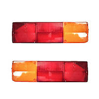 Стекло заднего фонаря или рассеиватель КАМАЗ ГАЗ-53 ЗИЛ-130 / левый 351.3716 и правый 35.3716