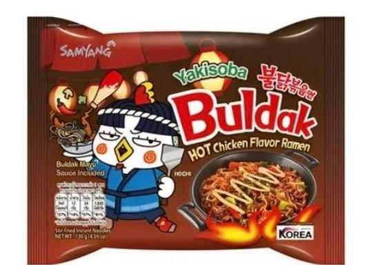 Корейський рамен Пультак, гостра курка якособу TM Samyang 130 г