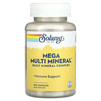 Solaray Mega Multi Mineral 100 капсул EXP