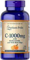 Puritan's Pride Vitamin C-1000 mg with Bioflavonoids & Rose Hips 250 таблеток EXP
