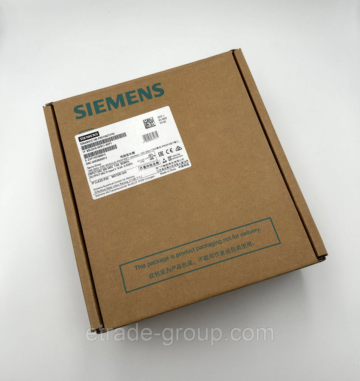Перетворювач Siemens 6SL3210-5FB11-0UF1 SINAMICS