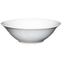 Тарелка керам. 17,5 см, 500мл обед. белая Хорека Гелиос (12шт/уп)