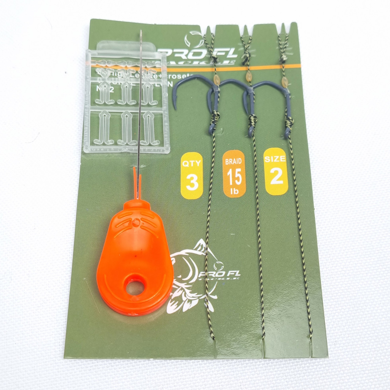 Набір для монтажу бойлів VS-12 готові бойлові повідці для риболовлі, фото 1