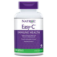 Витамины и минералы Natrol Easy-C, 120 капсул EXP