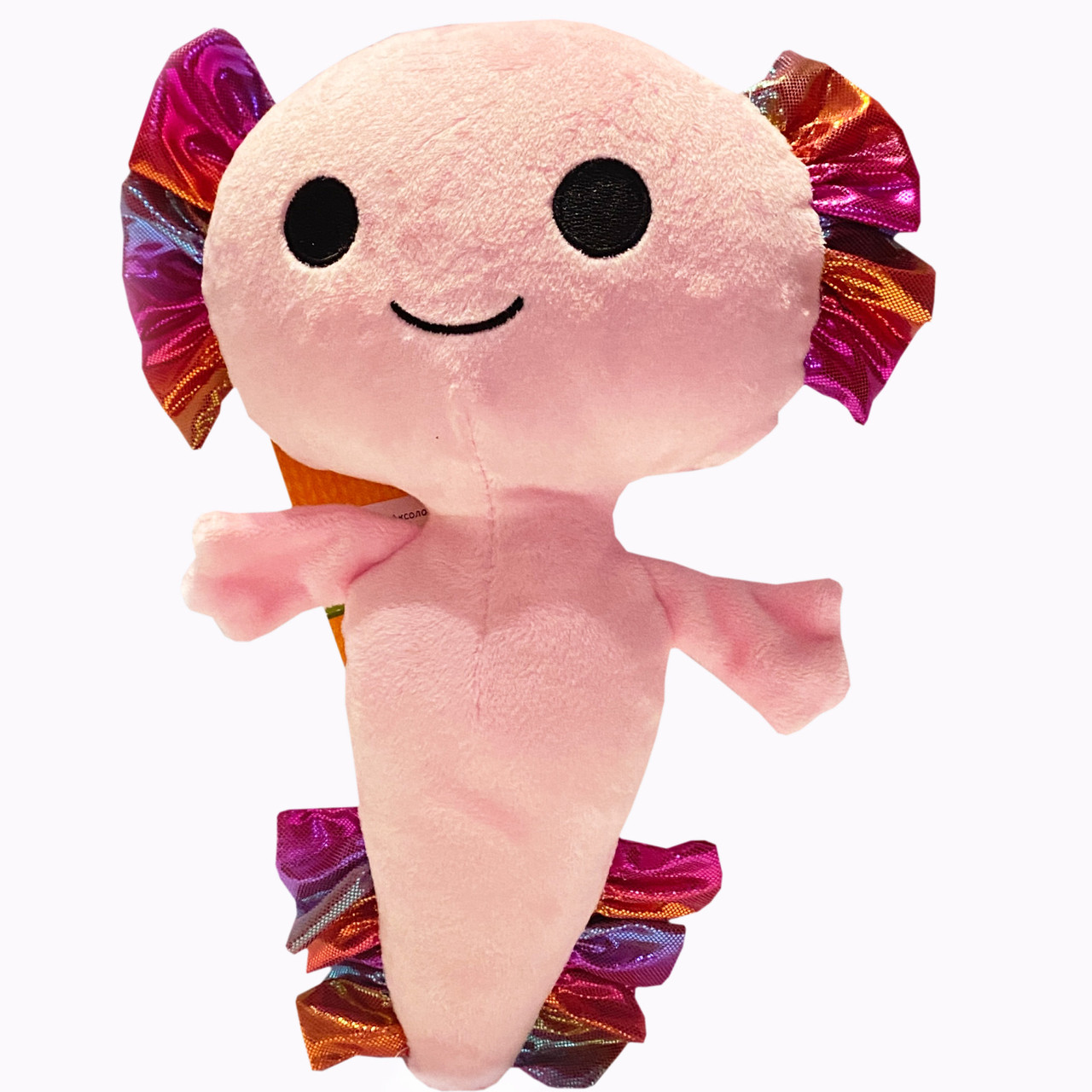Іграшка м`яка Аксолотль рожева риба Україна Копиця 24см (00306-9), фото 1