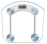 Весы бытовые напольные для взвешивания стекло квадрат Personal Scale 2003В, отличный товар