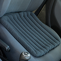 Подушка для водія - на сидіння авто з лушпинням гречки Сіра 37х42см Olvi