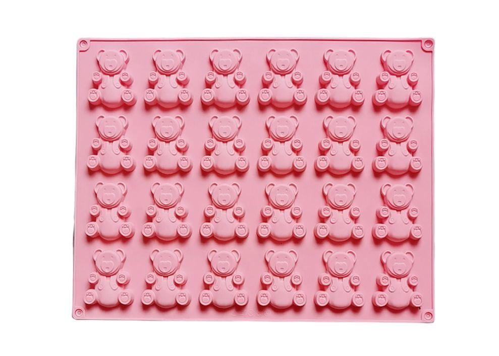 Форма силіконова Ведмедики Барні 24 шт.