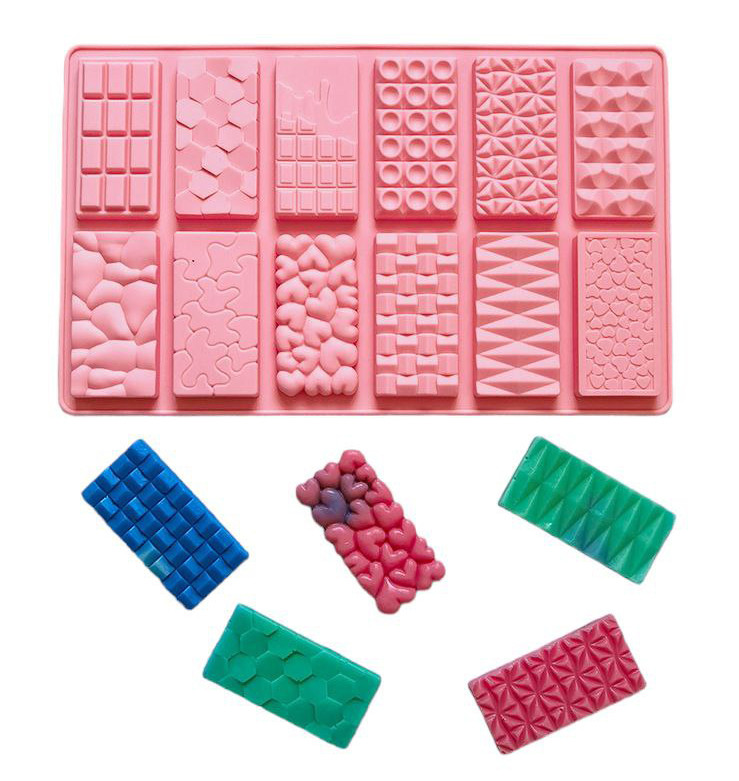 Форма силіконова Шоколадки 12 шт.