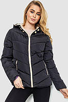 Женская куртка два цвета сезон демисезон цвет черный размер S FG_01516