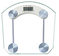 Весы бытовые напольные для взвешивания стекло квадрат Personal Scale 2003В! Salee