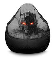 Крісло мішок «Strict Optimus Prime. Transformers. Grey» Оксфорд