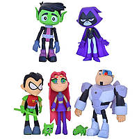 Набор фигурок 5в1 Юные Титаны, 9 см - Teen Titans Go