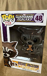 Стражі галактики Єнот Ракета Rocket Raccoon Guardians Galaxy Funko POP Фанко Поп вінілова фігурка #48