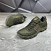 Чоловічі тактичні кросівки хакі, військові кроси ЗСУ зелені весна літо для чоловіків, розмір 40 41 42 43 44 45, фото 4