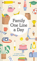 Нотатник Family One Line a Day: A Three-Year Memory Journal