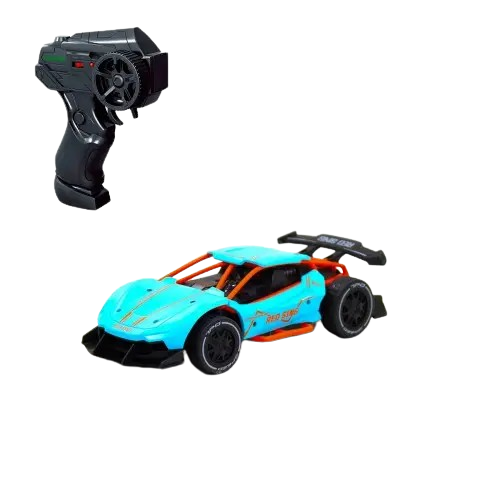 Машинка на радіокеруванні гоночна SPEED RACING DRIFT (на батарейках, масштаб 1:24) SL-292RHB Блакитний, фото 1