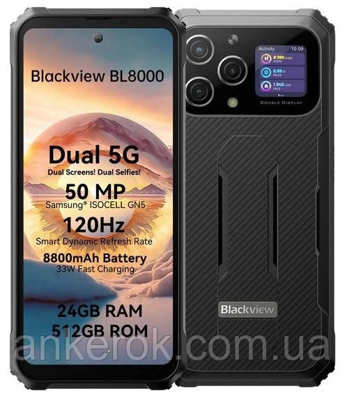 Смартфон Blackview BL8000 12/512GB (Orbit Gray) Global