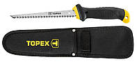 Topex 10A717P Ножовка по гипсокартону, 150 мм, 8TPI, чехол Strimko - Купи Это