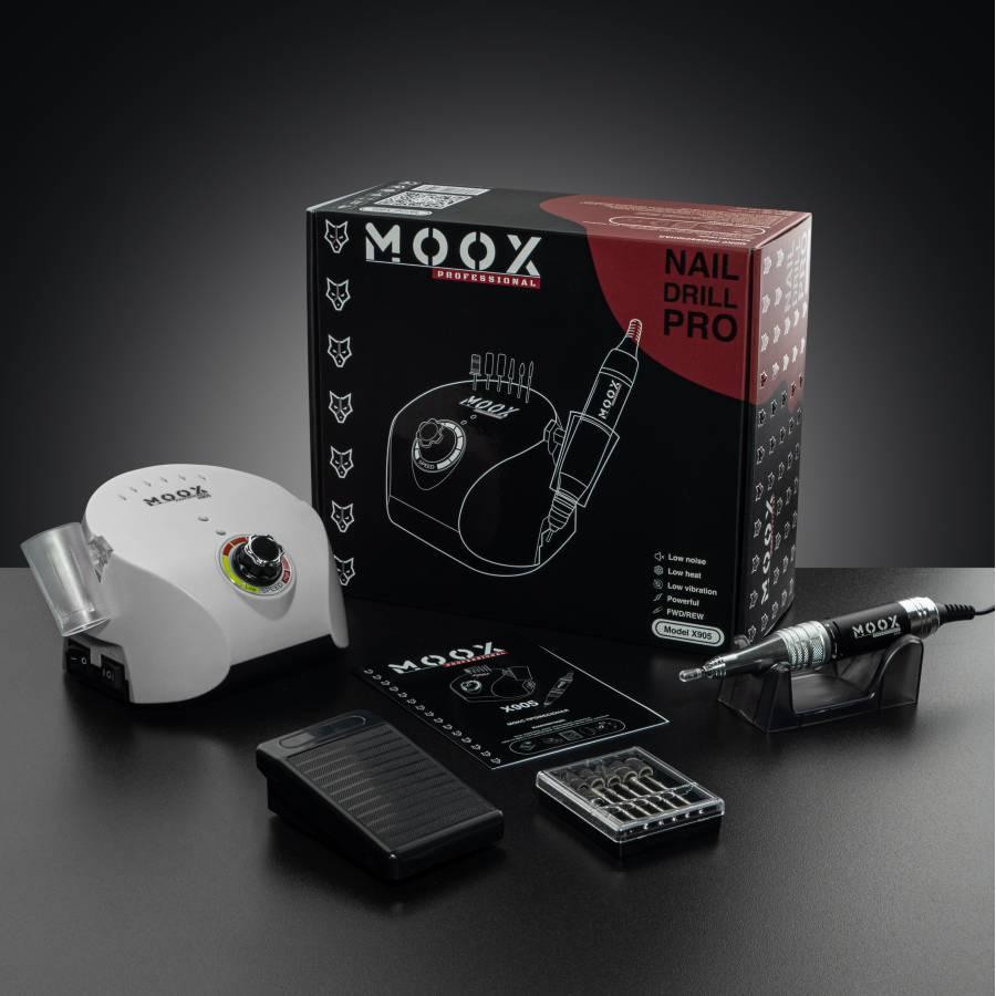 Фрезер для манікюру та педикюру Moox X905, 45 000 об/хв (білий)