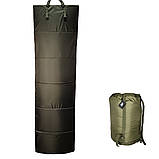 Тактичний розкладний каремат на 6 секцій. Каремат розкладний - "Marck-men", 55х30см. для спальника, фото 9