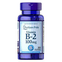 Puritan's Pride Vitamin B-2 (Riboflavin) 100 mg 100 табл EXP