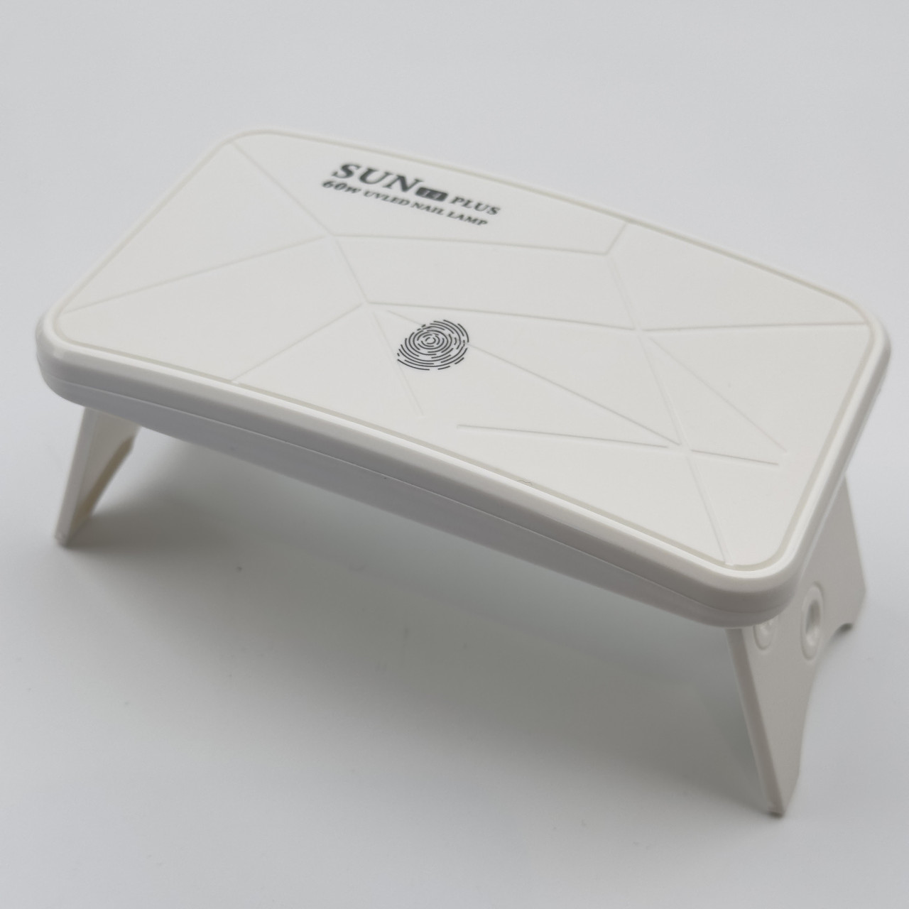 Біла професійна лампа UV/LED Sun 14 Plus на 60 Вт. (на USB) сенсорна для манікюру та педикюру, фото 1