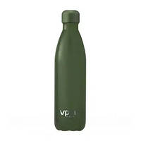 VPLab Metal water bottle 500 ml olive, Темно-зелений EXP