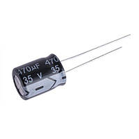 Конденсатор 470uF 35V SH 10x15mm 105°C (SH035M0470A5S-1015-Chongx) (электролитический)