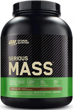 Гейнер для набору маси Optimum Serious Mass 2,7 кг, фото 1